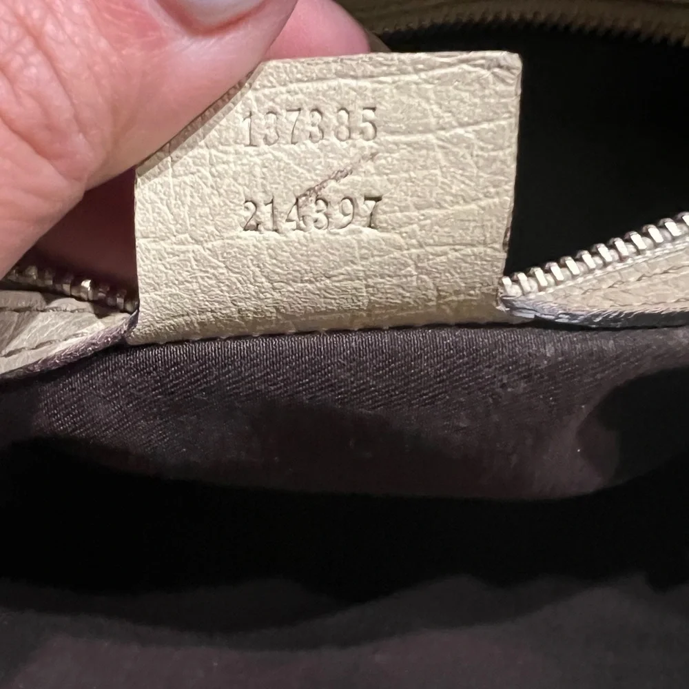 🌟Vintage Gucci Hasler Web Tote Monogram🌟 - Picture 7 of 12